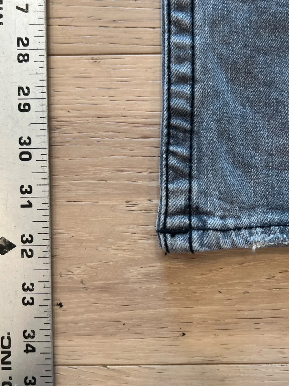 grail true religion stacked ricky cut gray straight leg denim